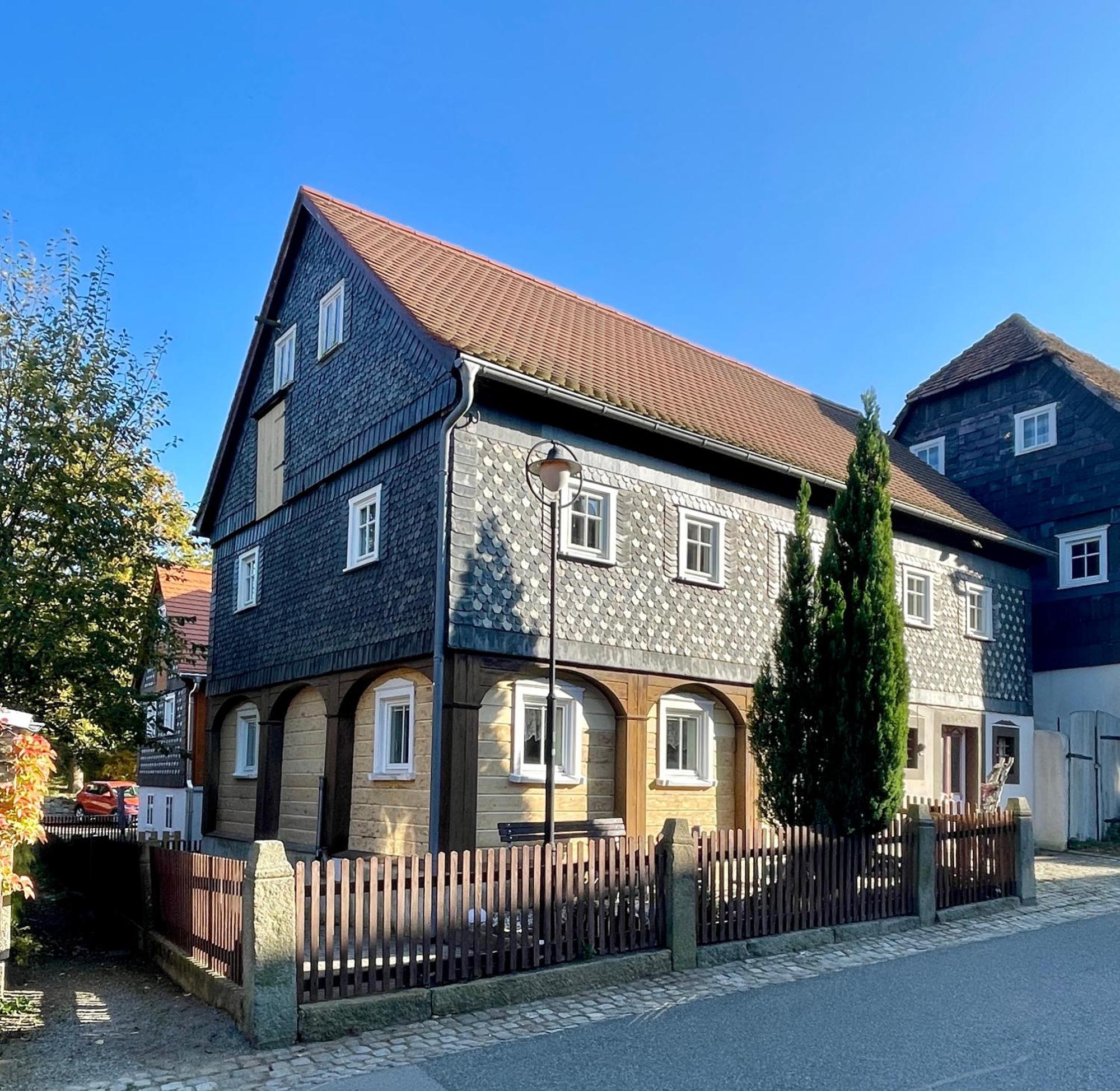 Haus Emma, Im Herzen Der Oberlausitz Kottmar ภายนอก รูปภาพ